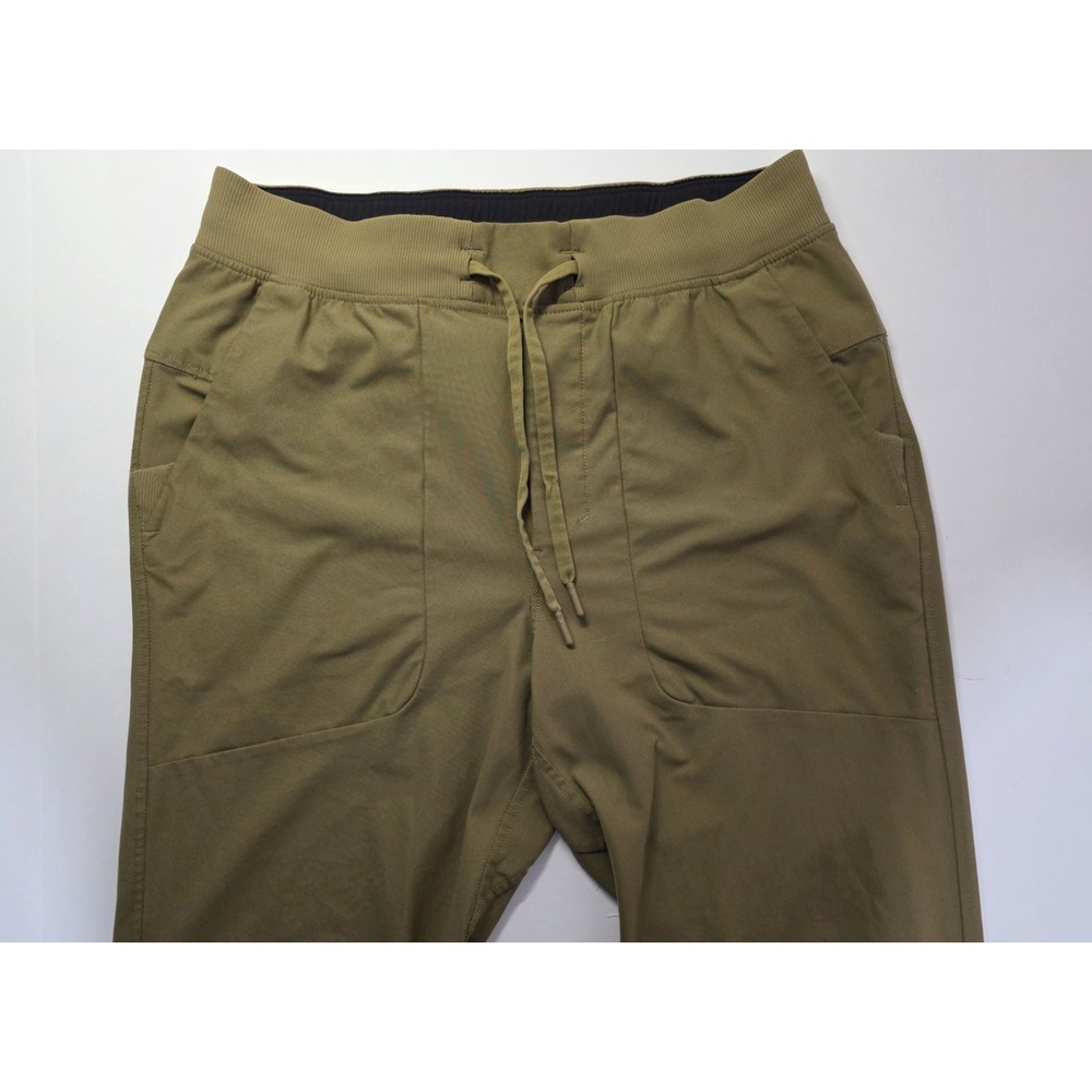 Lululemon Mens‎ Size M Brown Drawstring Waist Elastic Ankle Jogger